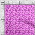 thumbnail image 1 of oneOone Coton Popeline Fuschia Tissu Rose Robe Tissu Tissu Imprimé par la Cour 56 Pouces de Large, 1 of 4