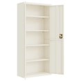 thumbnail image 2 of vidaXL File Cabinet White 90x40x200 cm Steel, 2 of 5