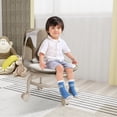thumbnail image 2 of Rolling Stool Backrest Mini Shoe Stools Portable Wheeled Acrylic Foam Cushion Home Salon Garage, 2 of 2