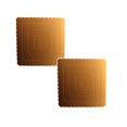 thumbnail image 1 of Oleegame 2PC Tin Foil Roll DIY Baking Tool 6 / 8 Inch Round Square Cake Mat Lace Moustito, 1 of 3