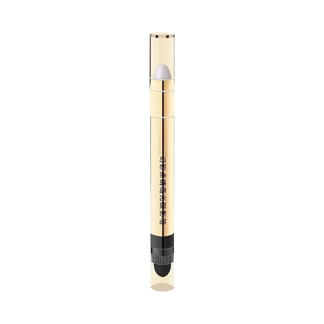 Kieccall Two In One Double Head Eye Stick For Eye Highlight and Contouring, Equipped With A Brush