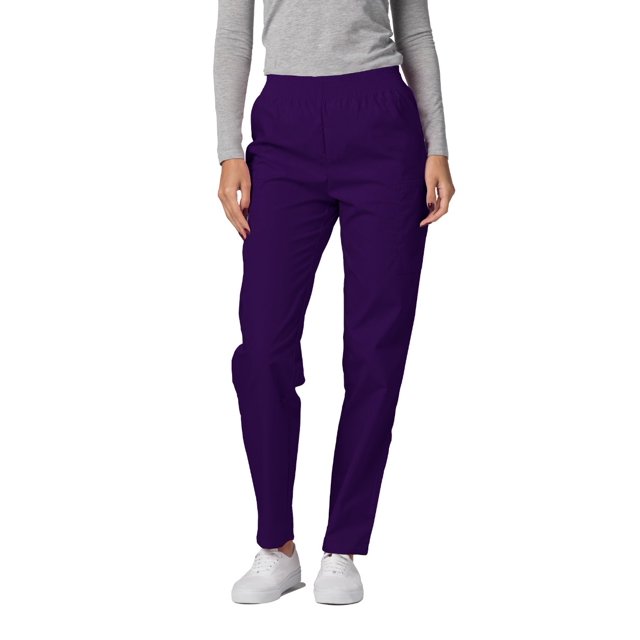Adar Universal Scrubs for Women - Tapered Utility Cargo Scrub Pants