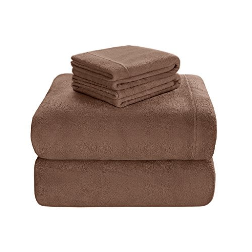 True North by Sleep Philosophy Premier Comfort BL20-0449 Soloft Sheet Set, Twin, Mink