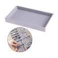 thumbnail image 4 of Milaget Velvet Jewelry Display Organizer Case Tray Holder Necklace Ears Bangle Storage StyleA-Empty Tray, 4 of 9