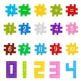 thumbnail image 3 of Building Block Set Developmental Number Building Blocks Educational Toy for Kids, 3 of 10