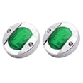 thumbnail image 1 of 2Pcs Red Green Navigation Boat Light LED 12V Stern Signal Lamp For Universal Boat Truck Trailer Van Bus Tractor Marine Lights, 1 of 4