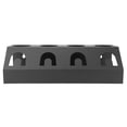 thumbnail image 1 of Universal Practical 4 Holes Soda Bottle Drain Drying Rack Dish Drainer Holder with Pad for Sodastream(Black), 1 of 7