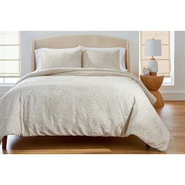Ensemble de couette 3 pièces chenille beige de Better Homes & Gardens, chaleur intense, double/grand (Full/Queen)