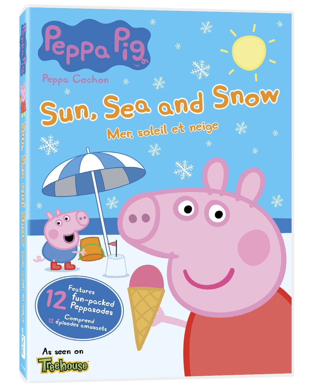 Film Peppa Pig - Mer, soleil et neige (bilingue)