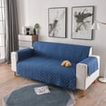 thumbnail image 3 of Housses de Meubles Protectrices pour Animaux, Housse de Canapé Réversible pour Coussin, Housse de Canapé Sofa pour Chiens, Housse de Protection de Meubles Résistante à l'Eau avec Bâtons en Mousse, Sangles Élastiques pour Animaux, Chats, 3 of 6