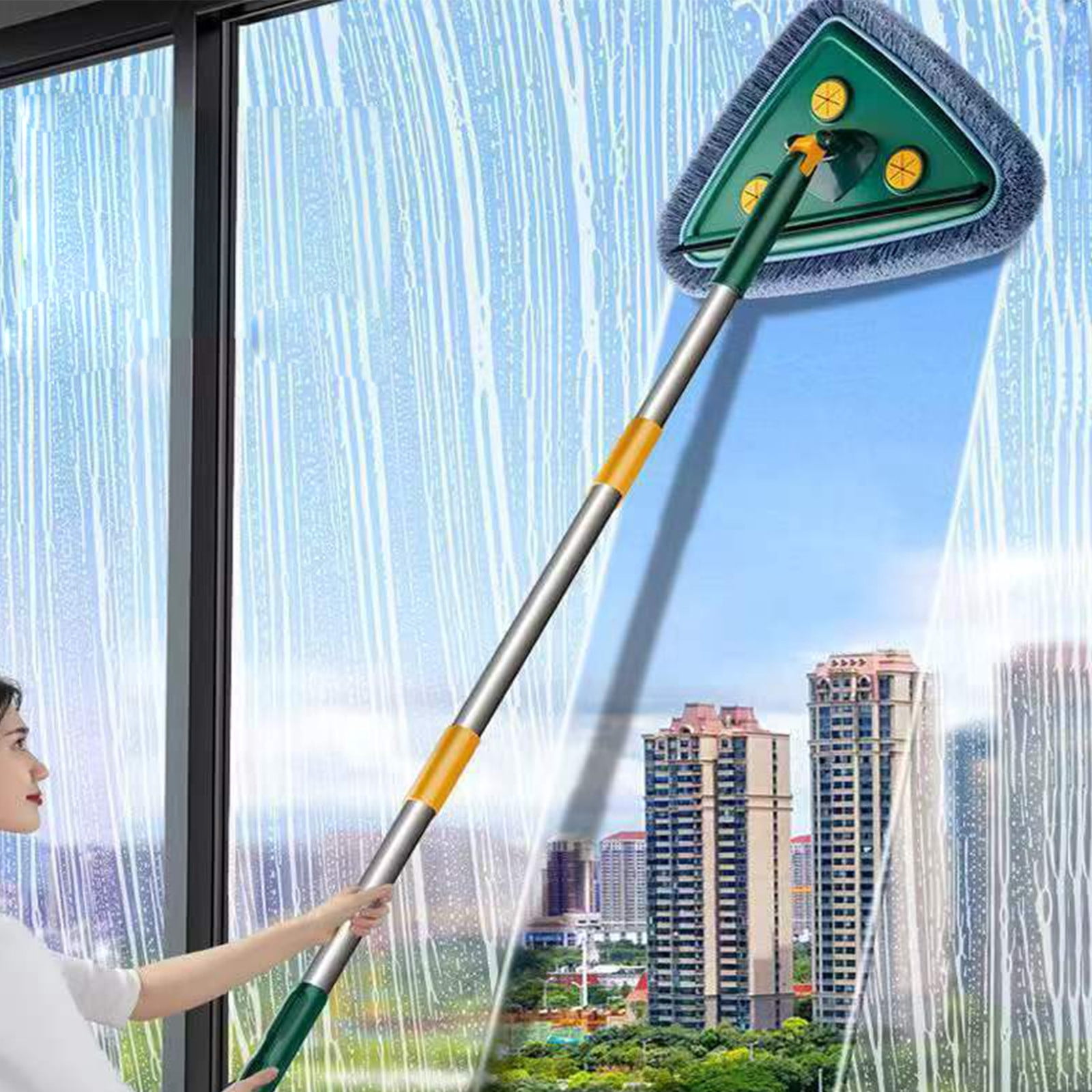 TopLLC Supply Household Sweeping Mop Wall Ceiling Wipe Glass Rotating Cleaning A Mop Net mopping bages