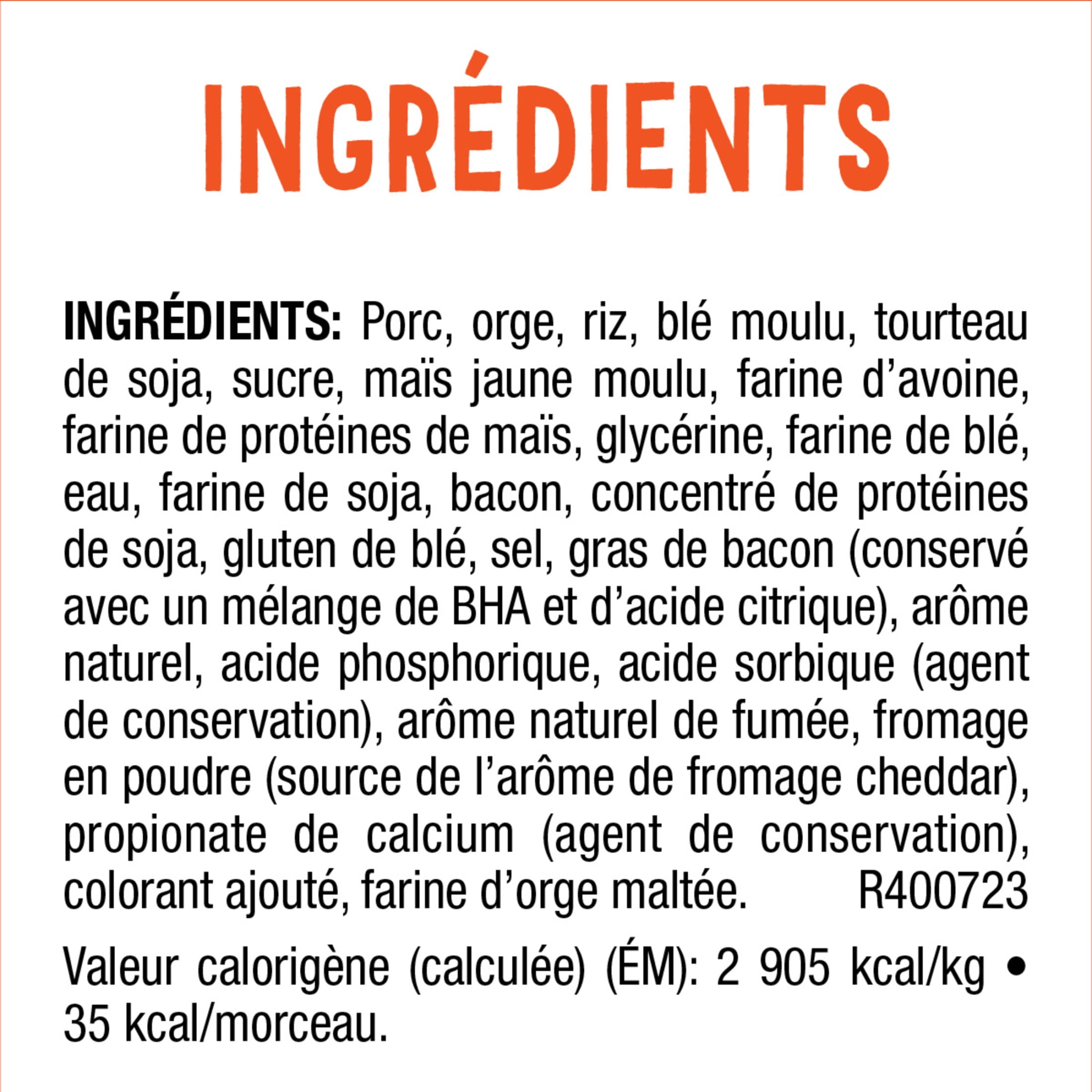 Beggin' Saveur de Fromage avec Bacon, Gâteries pour Chiens 170g