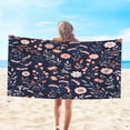 thumbnail image 2 of CEHVOM Microfiber Beach Towel Super Lightweight Colorful Bath Towel Sandproof Beach Blanket Multi-Purpose Towel For Travel Swimming Pool 30x60 Inch Clearance, 2 of 7