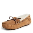 thumbnail image 1 of Dearfoams Mocassin Shearling Victoria pour Femmes Résistant à l'Eau pour Foyer Intérieur/extérieur avec Lien Pantoufle, 1 of 3
