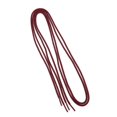 thumbnail image 1 of jinwen Lacets Ronds pour Chaussures Athlétiques pour Espadrilles Sport Course Chaussure Rouge, 1 of 9