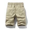 thumbnail image 5 of LSLJS Shorts Cargo pour Hommes Shorts de Course pour Hommes Multiples Poches Utilitaires Taille Élastique Shorts de Randonnée en Coton, Shorts de Gym Cadeaux pour Hommes, 5 of 5