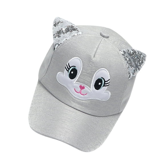 Kids Hats & Caps Soft Bunny Cap for Boys and Girls Cartoon Baseball Baby Hat for Sun Comfortable Sunhat for Little Ones