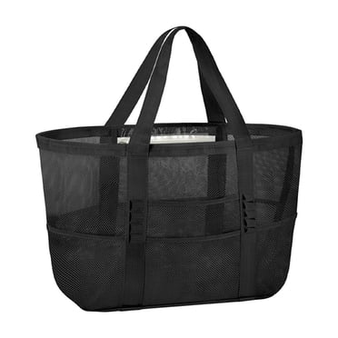Tote Bag for Women,Womens Mesh Beach Bag Large Beach Tote Bag Womens Reusable Pool Bag Seaside Pool Beach Vacation Thing Multifunctional,Handbags for Women,Beach Bags for Women