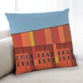 thumbnail image 1 of Ahgly Company Abstract Stripe Pattern Indoor Throw Pillow, 18 inch by 18 inch, 1 of 6