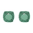 thumbnail image 2 of kurtrusly Chair Cover Slipcover Stretch Seat Computer Protection Set Anti-Dirty Thicken Solid Home Wedding Universal Decoration Dark Green/Seat Mat 2Set, 2 of 6