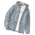 thumbnail image 3 of Men Sun Protective Clothing, Stylish Lightweight Men Sun Protection Jacket Breathable Soft And Comfortable  For Hiking, 3 of 8