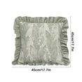thumbnail image 3 of EGNMCR Pillows, Body Pillow, Throw Pillows, Neck Pillow Wind Bells Flower Pillow Cover Ruffled Pillow Cover Sofa Pillow Cover Living Room Cushion Cover Holiday Gift Polyester pillowcase, 3 of 6
