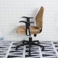 thumbnail image 4 of ORUYROP Housse de Chaise de Bureau Extensible Résistante à l'Eau en Spandex Extensible Jacquard Housse de Chaise d'Ordinateur pour Chaises de Bureau Velours Camel, 4 of 7
