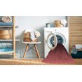 thumbnail image 2 of Ahgly Company Tapis d'Intérieur Lavable en Machine Carré Transitionnel Marron Chocolat, 7 Pieds Carré, 2 of 7