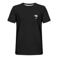 thumbnail image 4 of SDNall Shorts pour Hommes Hommes Imprimé Col Rond Décontracté Mode Manches Courtes Blouses Col Rond Chemises Chemises pour Hommes,T-Shirts à Manches Longues pour Hommes,Chemises à Manches Longues pour Hommes, 4 of 6