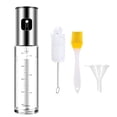 thumbnail image 1 of Agiferg Bouteille d'Injection en Acier Inoxydable 304 4 Pcs avec Brosse Entonnoir Bouteille d'Huile Pulvérisation Barbecue Ensemble de Bouteilles d'Huile, 1 of 1