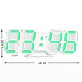 thumbnail image 4 of Amdohai Horloge Numérique LED 3D Horloge de Table Électronique Réveil Mural, 4 of 7