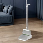 LSLJS Brooms and Dustpan Set for Home，Brooms and Dustpan Set, Brooms Dustpan Set, Brooms and Dustpan Combo for Office, Stand Up Brooms and Dustpan, Portable Broom