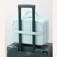 thumbnail image 3 of 14 inch Mini Travel Suitcase Cosmetic Box Hand Luggage Organizer Makeup Case Small Password Box Boarding Case 10, 3 of 6
