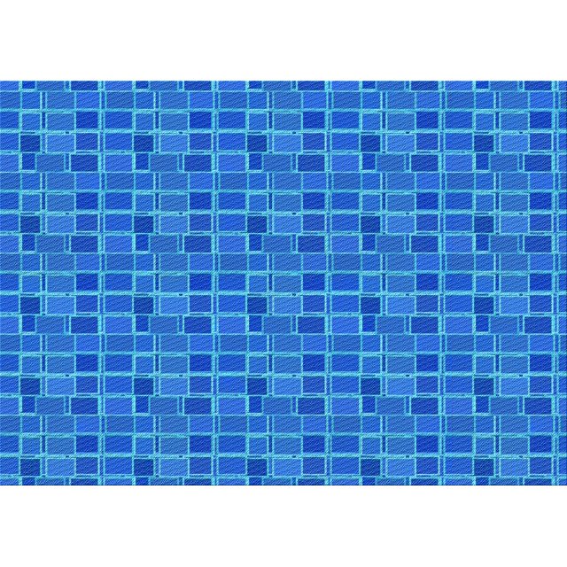 Ahgly Company Machine Washable Indoor Rectangle Transitional Blue Orchid Blue Area Rugs, 8' x 12'