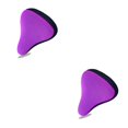 thumbnail image 3 of ziyahi Bike Seat Cover Breathable Padded Seat Cover for Riding Equipment Red Purple 2PCS, 3 of 6