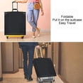 thumbnail image 4 of Non-Woven Fabric Garment Cover, Travel Suit Storage Bag with Mesh Pockets, Dirt-Proof & Wet-Proof Protection, Multi-Functional organizer, Black, JKODE, 4 of 9