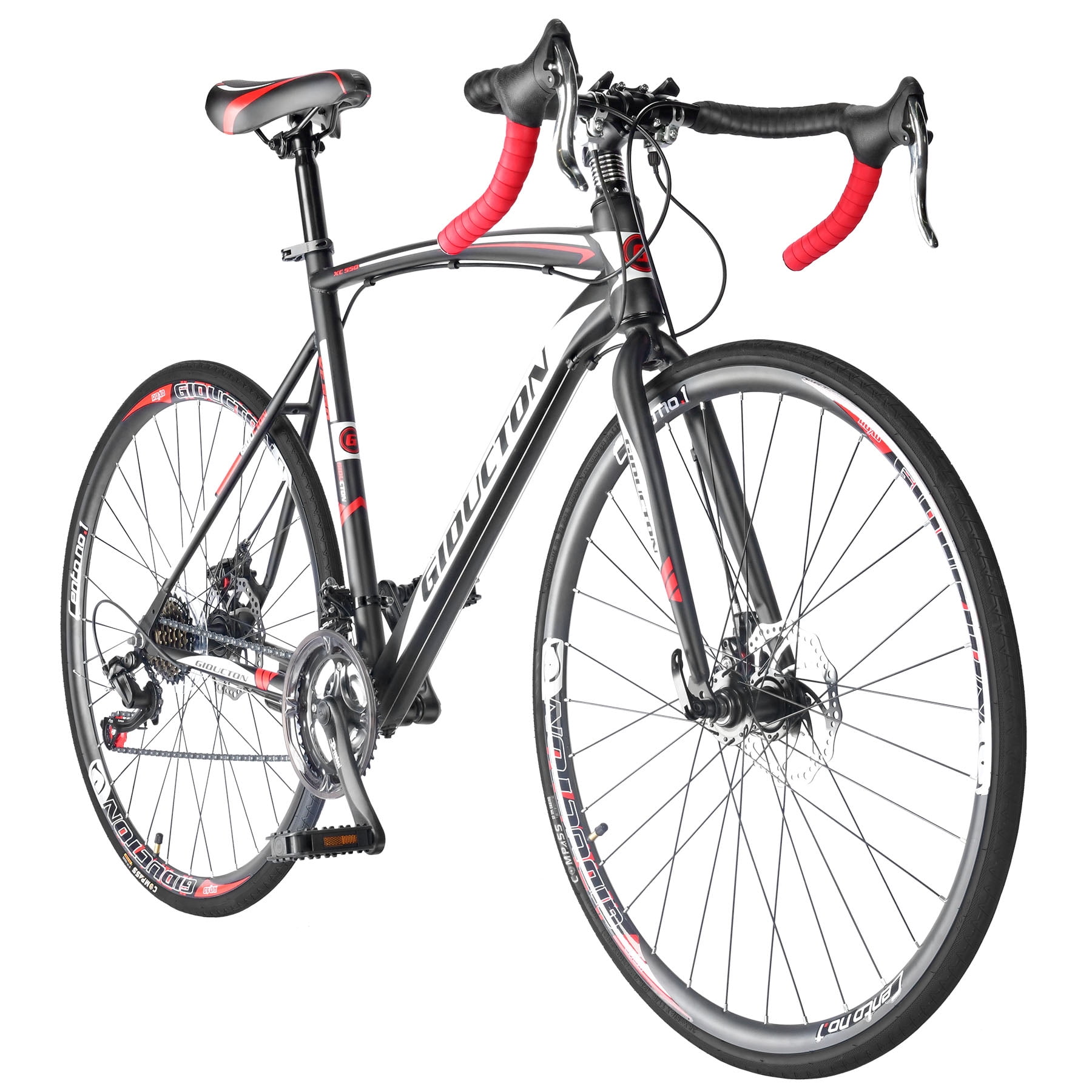 Road Bike,54cm Frame Mens Road Bike,21 Speed Dual Disc Brakes 700C Bicycle For Men