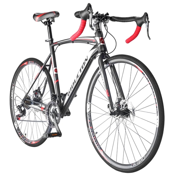 Vélo de Route, Vélo de Route pour Hommes avec Cadre de 54 cm, Vélo 700C pour Hommes à 21 Vitesses avec Freins à Disque Doubles