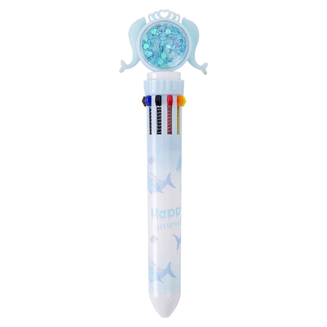 Product Pen 1 — Product 10 Color Ballpoint Pen Set with Mechanism Colorful Quick-Click Ballpoint Pens for Stationery Enthusiasts Durable Steel Tip and Smooth Ink