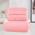 thumbnail image 1 of LSLJS Soft Linen Premium 3 Pc Towel Set 1 Bath Towel 1 Hand Towel 1 Washcloth Cotton Towels for Bathroom Towel Set for Adults-Highly Absorbent and Towel Set, Bath Towels, 1 of 6