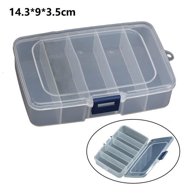 1PC Plastic Tool Screws IC Storage Box Craft Organizer Small Part Container Case