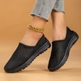 thumbnail image 3 of Womens Slip on Sneakers Breathable Mesh Mules Comfort Outdoor Backless Clogs Driving Sandals Walking Shoes, 3 of 7