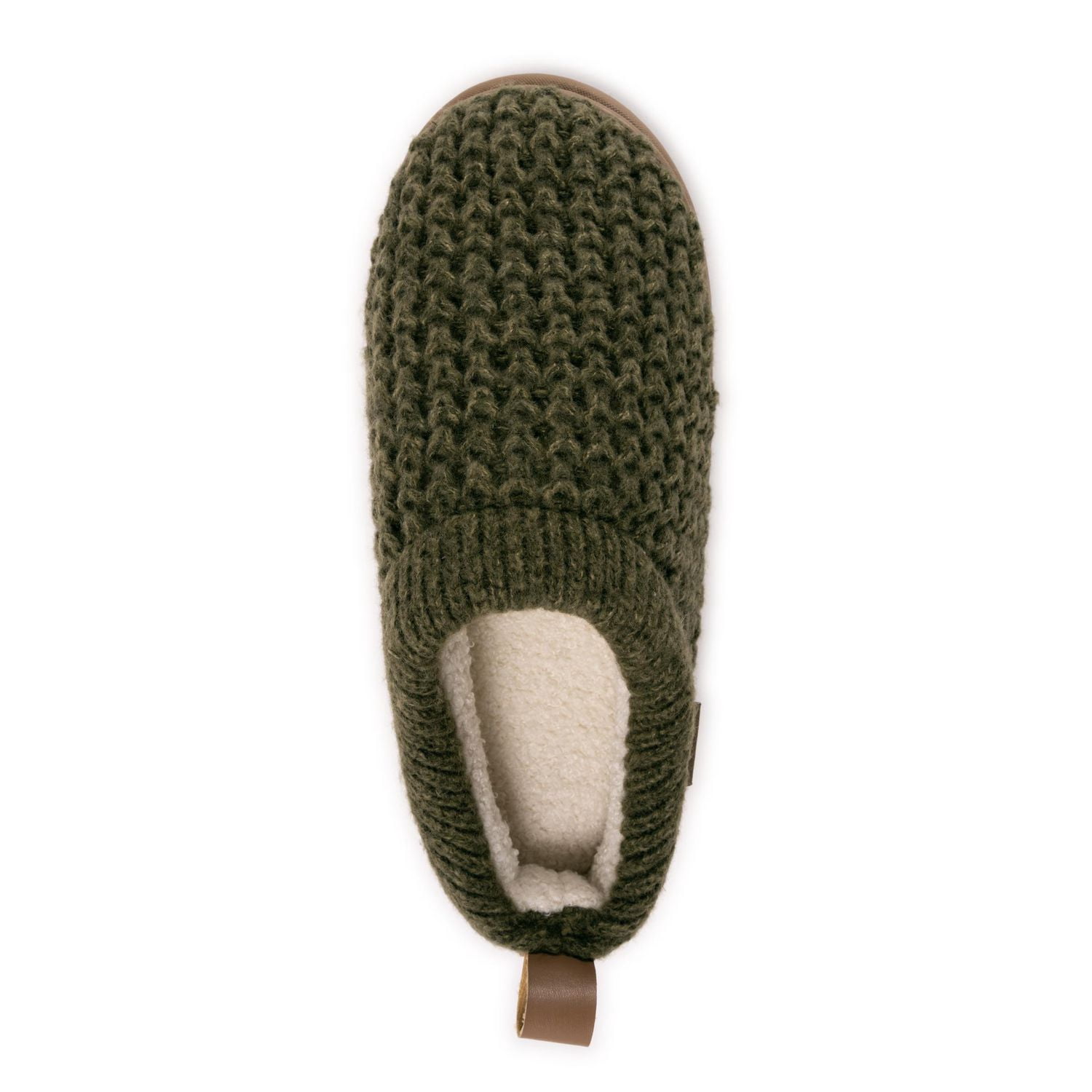 MUK LUKS Men's Clog Slippers Taupe, Sizes 7-12