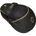 thumbnail image 1 of RDX Focus Boxing Punch Mitts, Punching target, Punching pad Maya Hide Leather Training Pads, Golden, 1 of 8