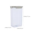 thumbnail image 3 of Ohufall Push-Button Airtight Container Plastic Food Storage Canister Dry Food Dispenser Jar Grain Storage Bin Airtight Food Storage Containers Food Storage Containers With Lids Freezer Safe, 3 of 7