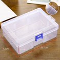 thumbnail image 3 of Bgsha Grande Capacité Plastique Transparent Contenant Boîte de Stockage de Cosmétiques Conteneur, 3 of 10
