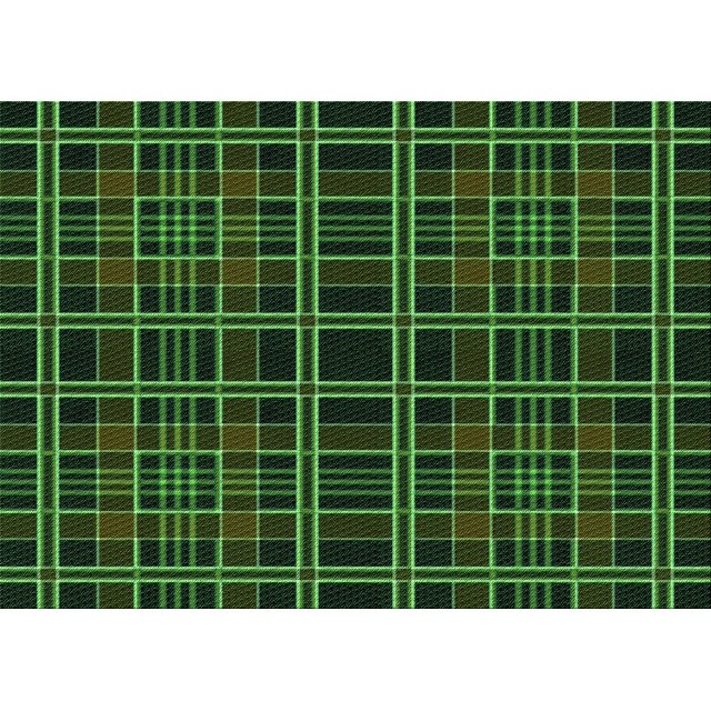 Ahgly Company Machine Washable Indoor Rectangle Transitional Dark Lime Green Area Rugs, 2' x 5'