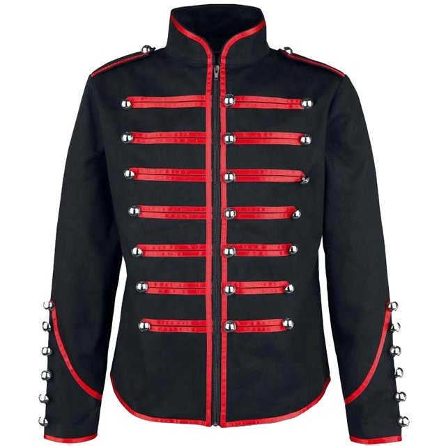 Lefu Mens Retro Gothic Jacket Frock Coat Steampunk Victorian Morning Steampunk Top