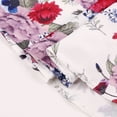 thumbnail image 1 of LEEy-world Filles Robes Filles Enfant Sans Manches Fleurs Lapin Imprime des Boutons Bretelles Robes Robe de Princesse, Violet, 1 of 5