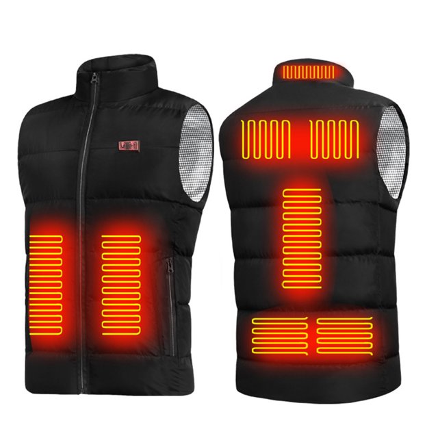 Agiferg Outdoor Warm Clothing Heated For Riding Skiing Fishing Charging Via Heated Coat